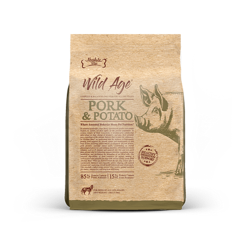 Absolute Bites Wild Age Dry Dog Food - Pork & Potato (2 Sizes)