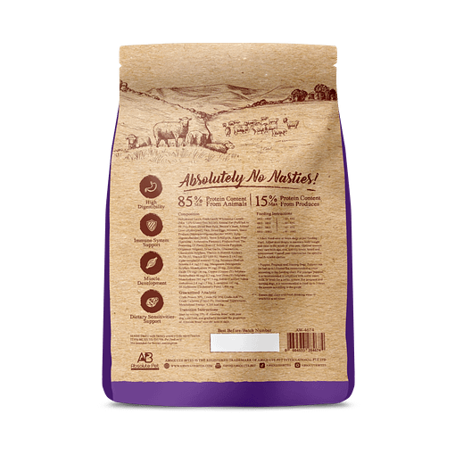 Absolute Bites Wild Age Dry Dog Food - Lamb & Potato (2 Sizes) - Image 4