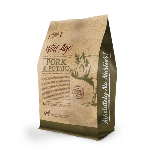 Absolute Bites Wild Age Dry Dog Food - Pork & Potato (2 Sizes) - Image 3