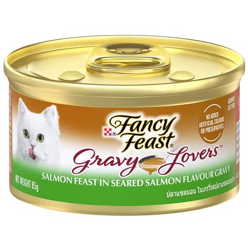 Purina Fancy Feast Gravy Lovers Salmon Wet Cat Food 85g