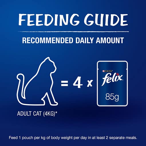 Purina FELIX Adult Mackerel in Jelly Wet Cat Food 85g - Image 6