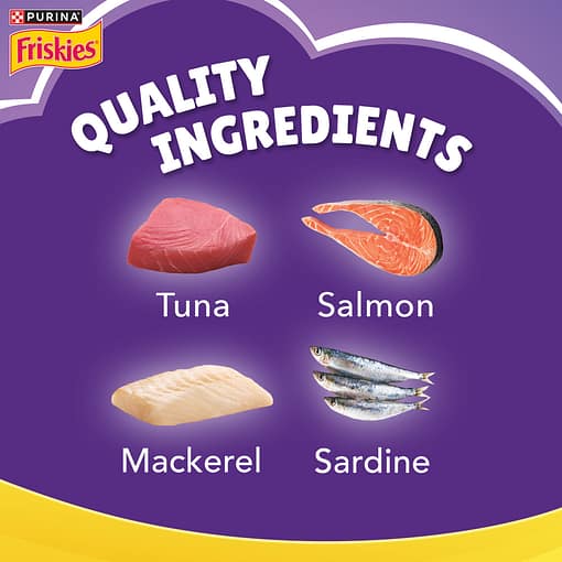 Purina FRISKIES Surfin Favourites Dry Cat Food 1kg - Image 3