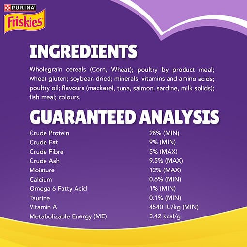 Purina FRISKIES Surfin Favourites Dry Cat Food 1kg - Image 6