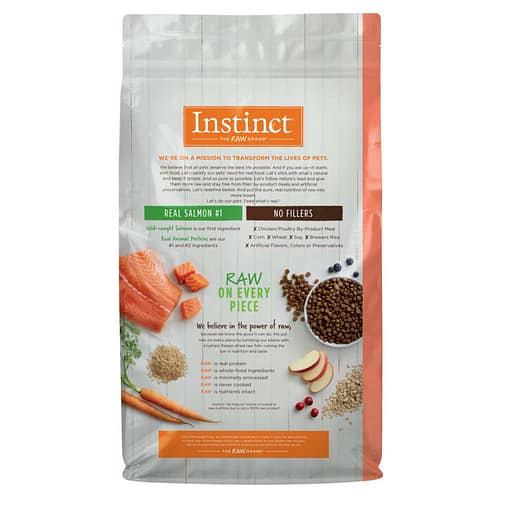 Instinct Be Natural Real Salmon & Brown Rice Recipe Dry Dog Food 24 lb - Image 2