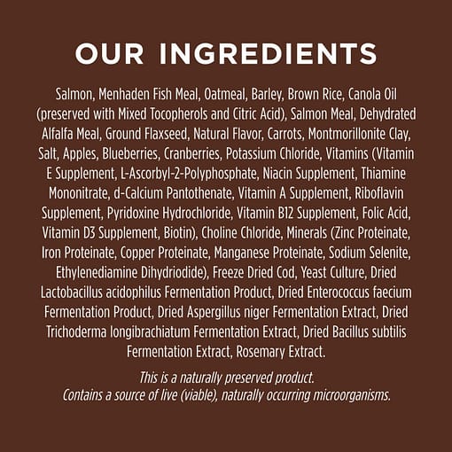 Instinct Be Natural Real Salmon & Brown Rice Recipe Dry Dog Food 24 lb - Image 6