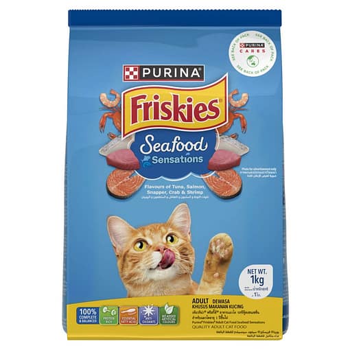 Purina FRISKIES Seafood Sensations Dry Cat Food (2 Sizes)