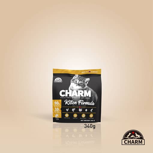 Charm Kitten Grain Free Premium Dry Cat Food (2 Sizes) - Image 7