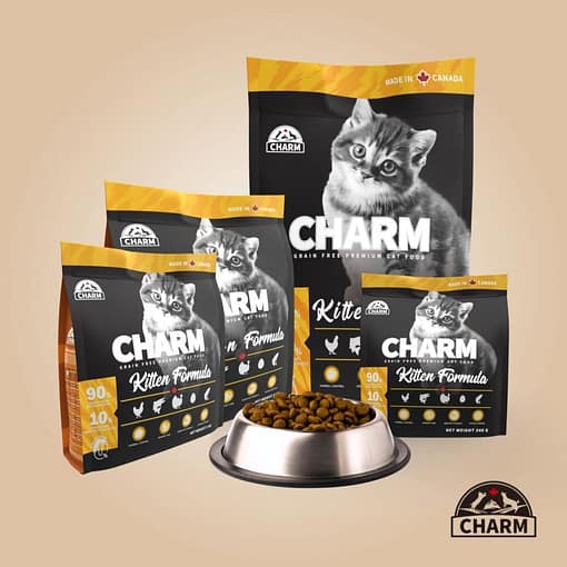 Charm Kitten Grain Free Premium Dry Cat Food (2 Sizes)