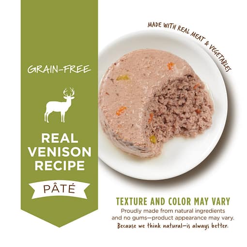 Instinct Original Grain-Free Pate Real Venison Recipe Canned Cat  Food 155g - Image 2