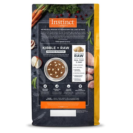 Instinct Raw Boost Grain-Free Recipe with Real Chicken Dry Cat Food 5lb - Image 2