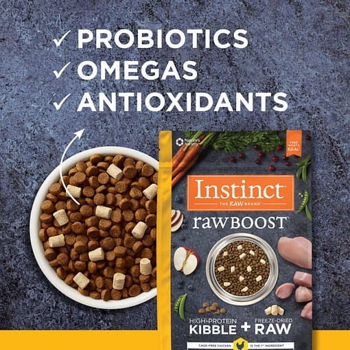 Instinct Raw Boost Grain-Free Recipe with Real Chicken Dry Cat Food 5lb - Image 4