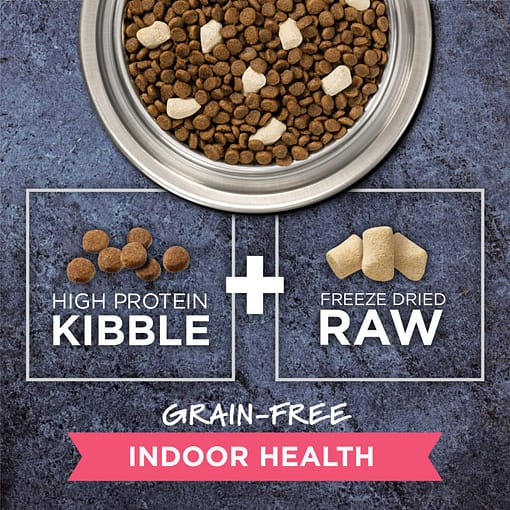 Instinct Raw Boost Indoor Grain-Free Recipe with Real Chicken Dry Cat Food 5lb - Image 3