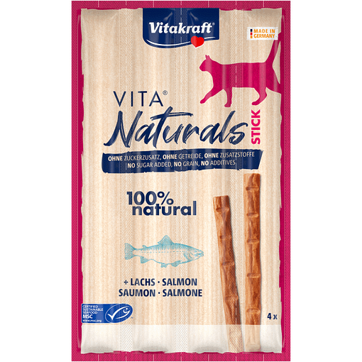 Vitakraft Vita Naturals Cat Stick Salmon 4pcs