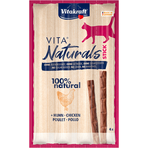 Vitakraft Vita Naturals Cat Stick Chicken 4pcs