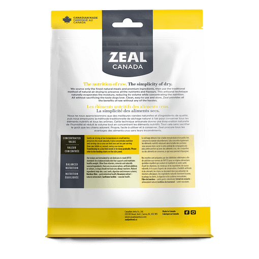 Zeal Canada Gently Air-Dried Chicken Recipe Dry Dog Food [Wt : 1lb/454 g] - Image 3