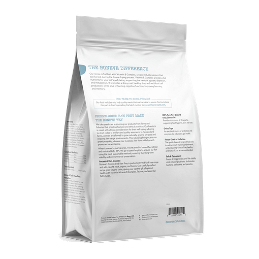 Boneve Freeze Dried Beef & Chicken for Cats (2 Sizes) - Image 2