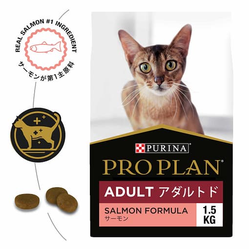 Purina PRO PLAN Adult Salmon - Dry Cat Food (3 Sizes) - Image 3