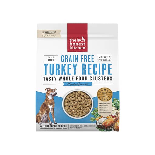 The Honest Kitchen Tasty Whole Food Clusters Grain Free Dog Food (Turkey) 5LB