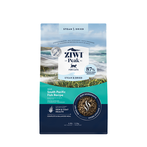Ziwi Peak Steam Dried Wild South Pacific Fish Dry Cat Food (2 Sizes) - Image 10