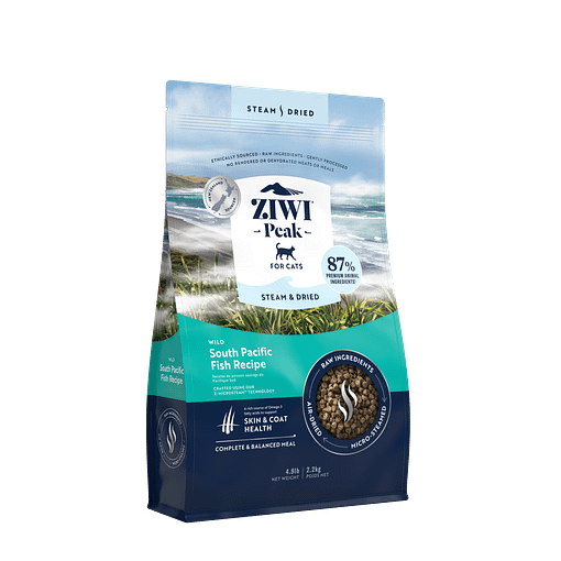 Ziwi Peak Steam Dried Wild South Pacific Fish Dry Cat Food (2 Sizes) - Image 11