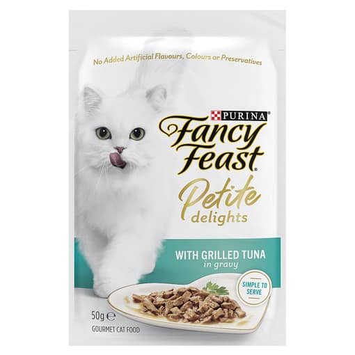 Purina Fancy Feast Petite Delights Grilled Tuna in gravy 50g