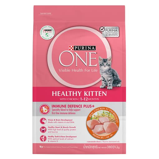 PURINA ONE Healthy Kitten With Chicken - Dry Cat Food (2 sizes)