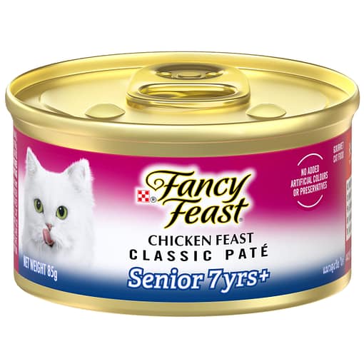 Purina Fancy Feast Classic Pate Senior Chicken Feast Gourmet Wet Cat Food 85g