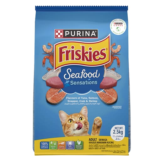 Purina FRISKIES Seafood Sensations Dry Cat Food (2 Sizes)