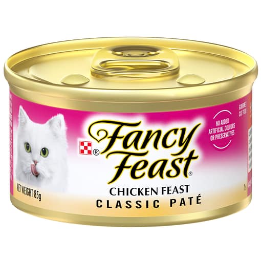 Purina Fancy Feast Classic Pate Chicken Feast Gourmet Wet Cat Food 85g