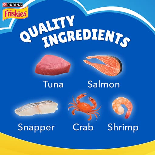 Purina FRISKIES Seafood Sensations Dry Cat Food (2 Sizes) - Image 4
