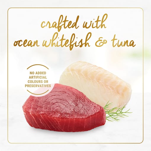 Purina Fancy Feast Classic Pate Ocean Whitefish & Tuna Feast Gourmet Wet Cat Food 85g - Image 5