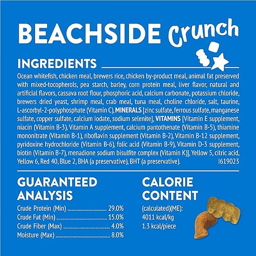 Purina FRISKIES Party Mix Beachside Crunch Cat Treats 60g - Image 6