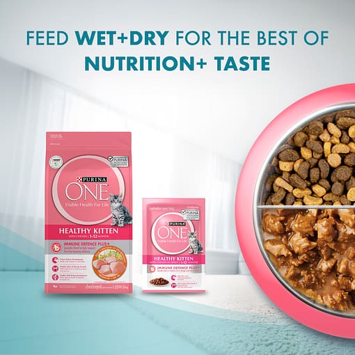 PURINA ONE Healthy Kitten With Chicken - Dry Cat Food (2 sizes) - Image 15