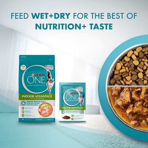 PURINA ONE Indoor Advantage Immune Defence Plus - Chicken Dry Cat Food (2 sizes) - Image 10