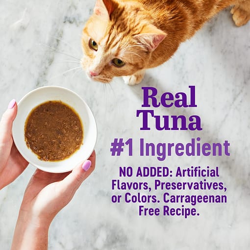 Wellness Appetizing Entrees Flaked Tuna & Cod Recipe Wet Cat Food (1.4oz) - Image 9