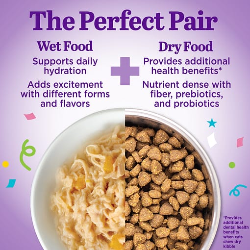 Wellness Appetizing Entrees Shredded Chicken & Salmon Recipe Wet Cat Food (1.4oz) - Image 8