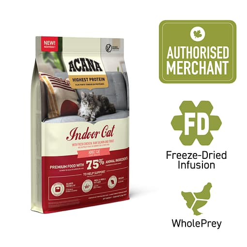 ACANA Freeze-Dried Coated Indoor Cat Food (2 Sizes)