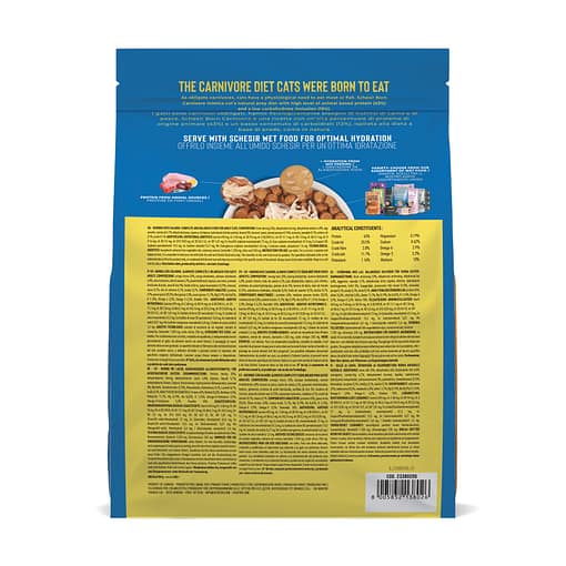 Schesir Born Carnivore Cat Baked Dry Recipe - Herring with Salmon (3 Sizes) - Image 3