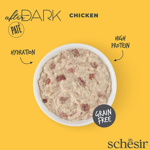 Schesir After Dark Pate Wet Cat Food - Chicken 80g - Image 3