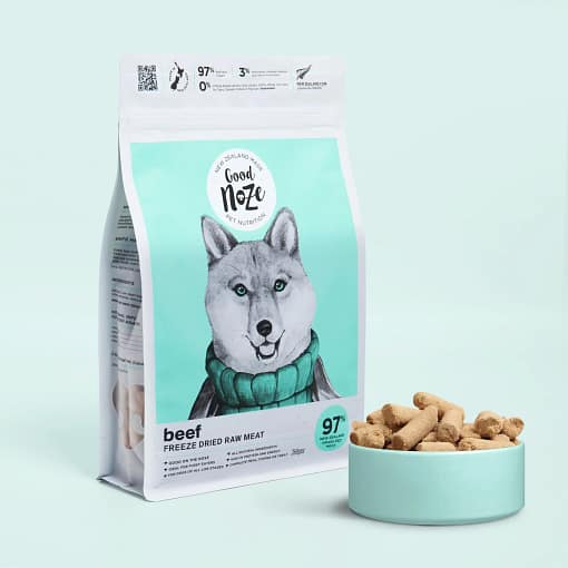 Goodnoze Hiro Beef Dog Dry Food 350g - Image 3