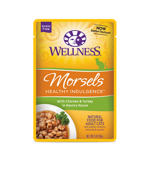 Wellness Cat Indulgence Morsels – Chicken & Turkey 3oz