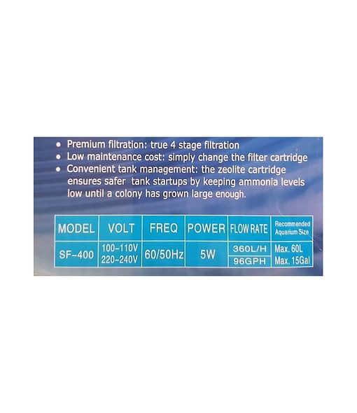 Resun SF400 External Hang Filter - Image 3
