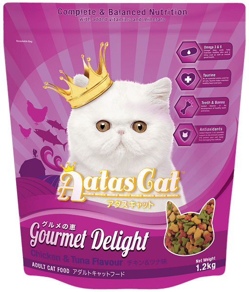Aatas Cat Gourmet Delight Chicken & Tuna 1.2kg