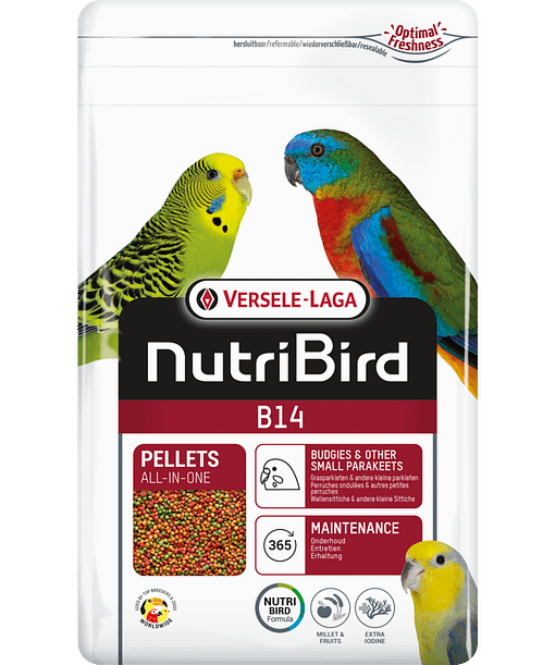 Versele- Laga B14 - Budgies and Small Parakeets - Maintenance (2 Sizes) - Image 2