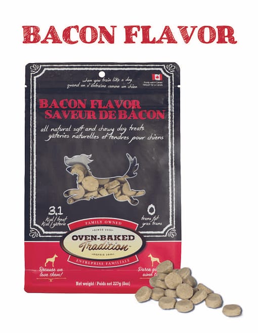 Oven-Baked Tradition Bacon Dog Treats 8oz/227g