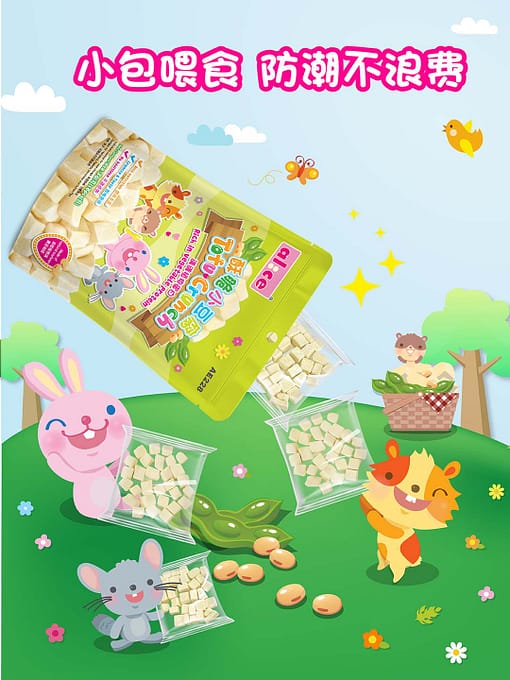 Alice Tofu Crunch 2g x 8pk Small Animal Treats - Image 3