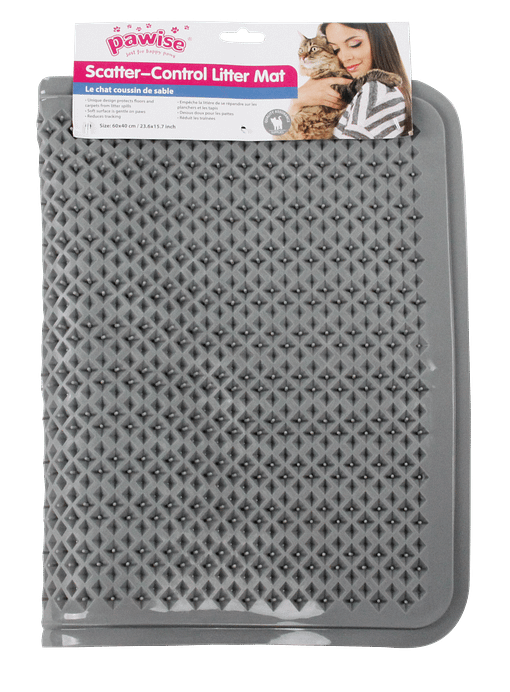 Pawise Scatter-Control Litter Mat Rectangle (60x40)cm