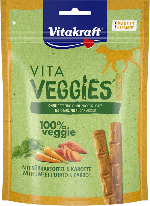 Vitakraft Vita Veggies Stickies Cheese & Potato Dog Treats 80g