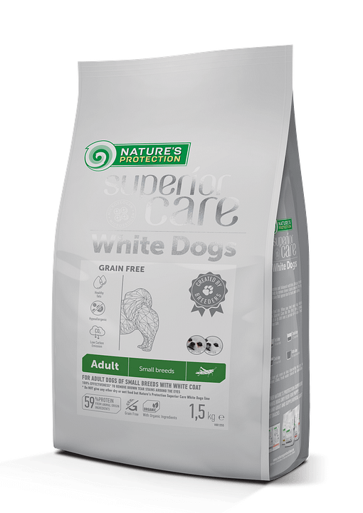 NP Superior Care White Dogs Insect Small Breed Dog 1.5kg