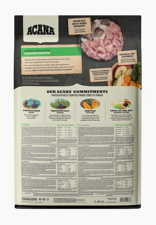 ACANA Freeze-Dried Coated Senior Recipe Dog Dry Dog Food (3 Sizes) - Image 2